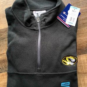 Mizzou Quarter Zip, Large Brand New